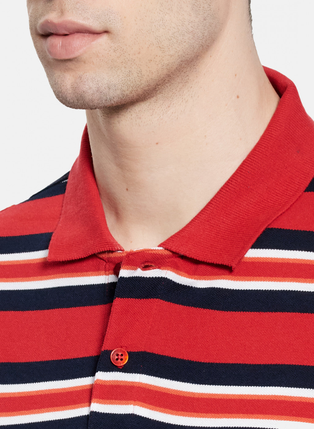 Mens Red Stripe T-Shirt