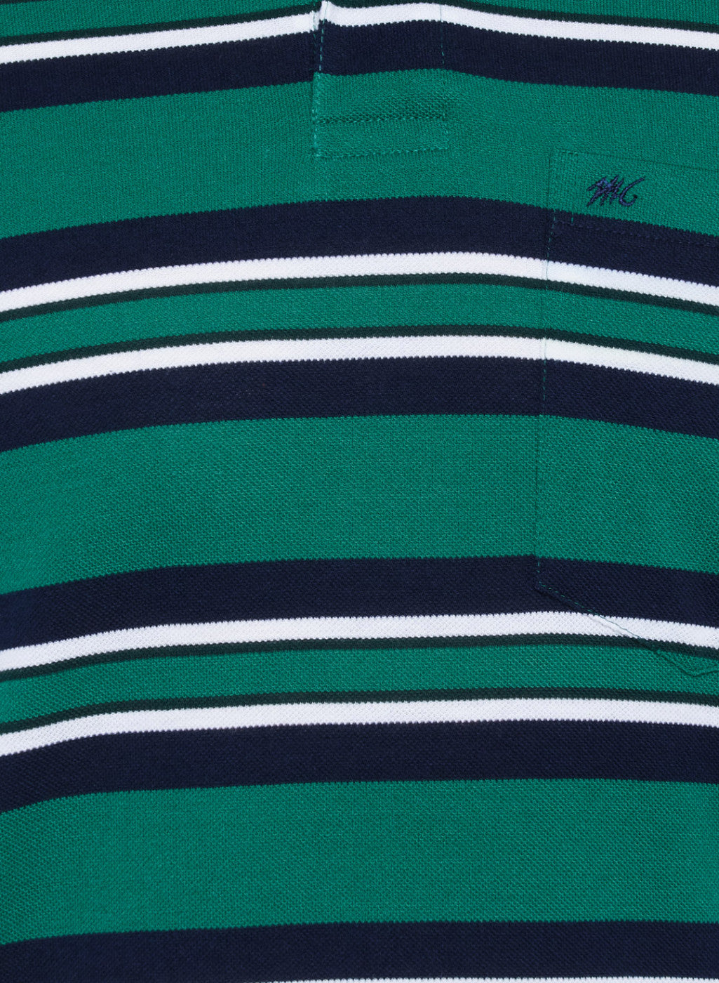 Mens Green Stripe T-Shirt