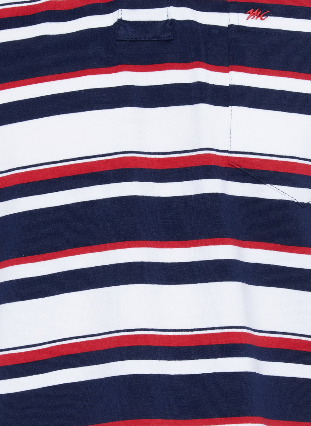 Mens NAvy Blue Stripe T-Shirt