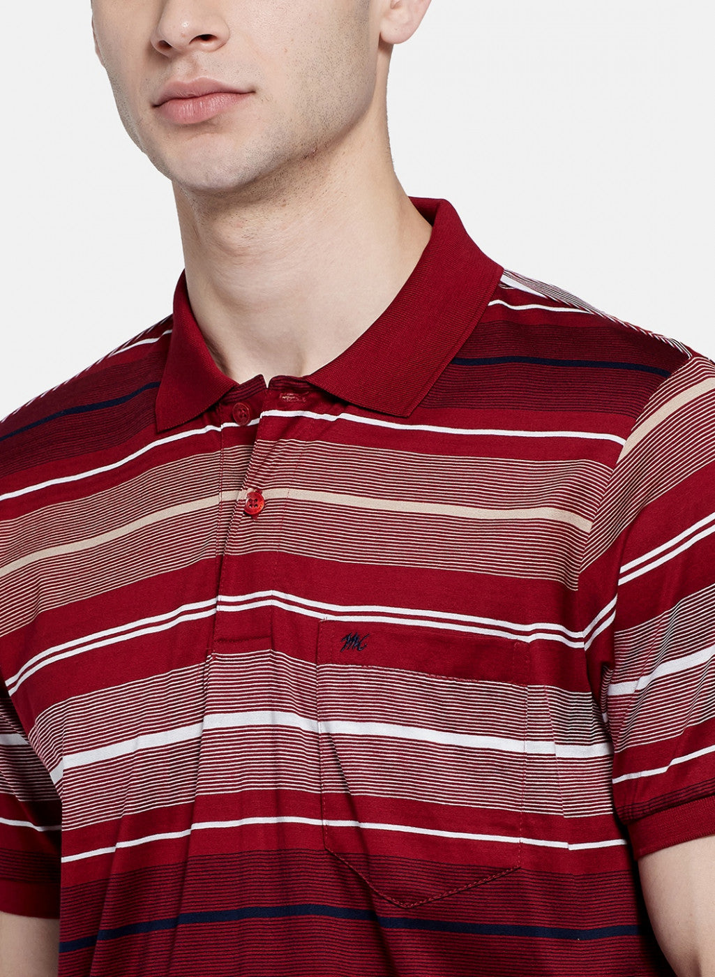 Mens Red Stripe T-Shirt