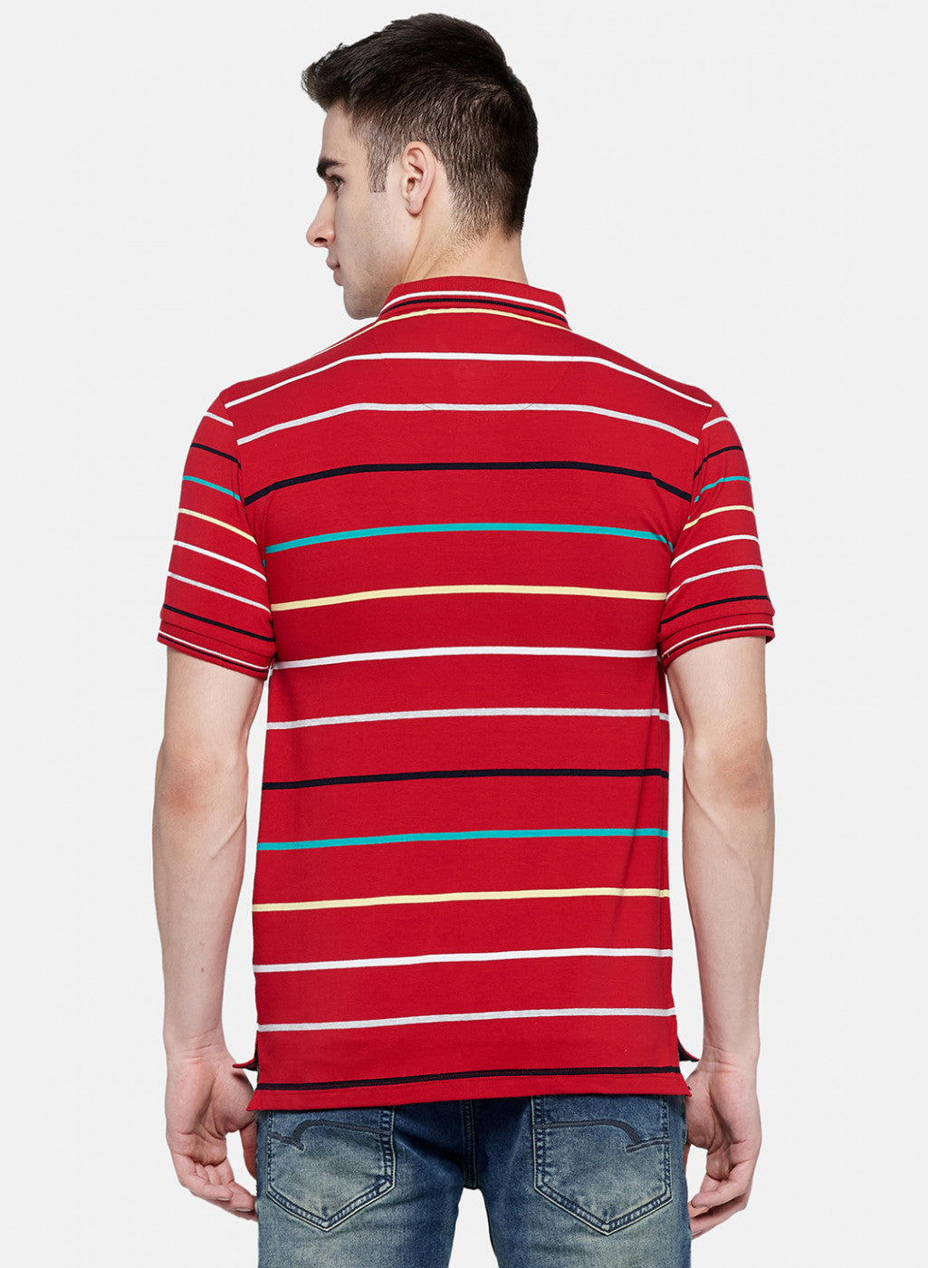 Mens Red Stripe T-Shirt