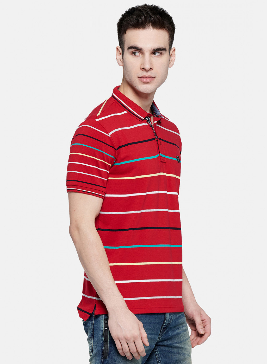 Mens Red Stripe T-Shirt