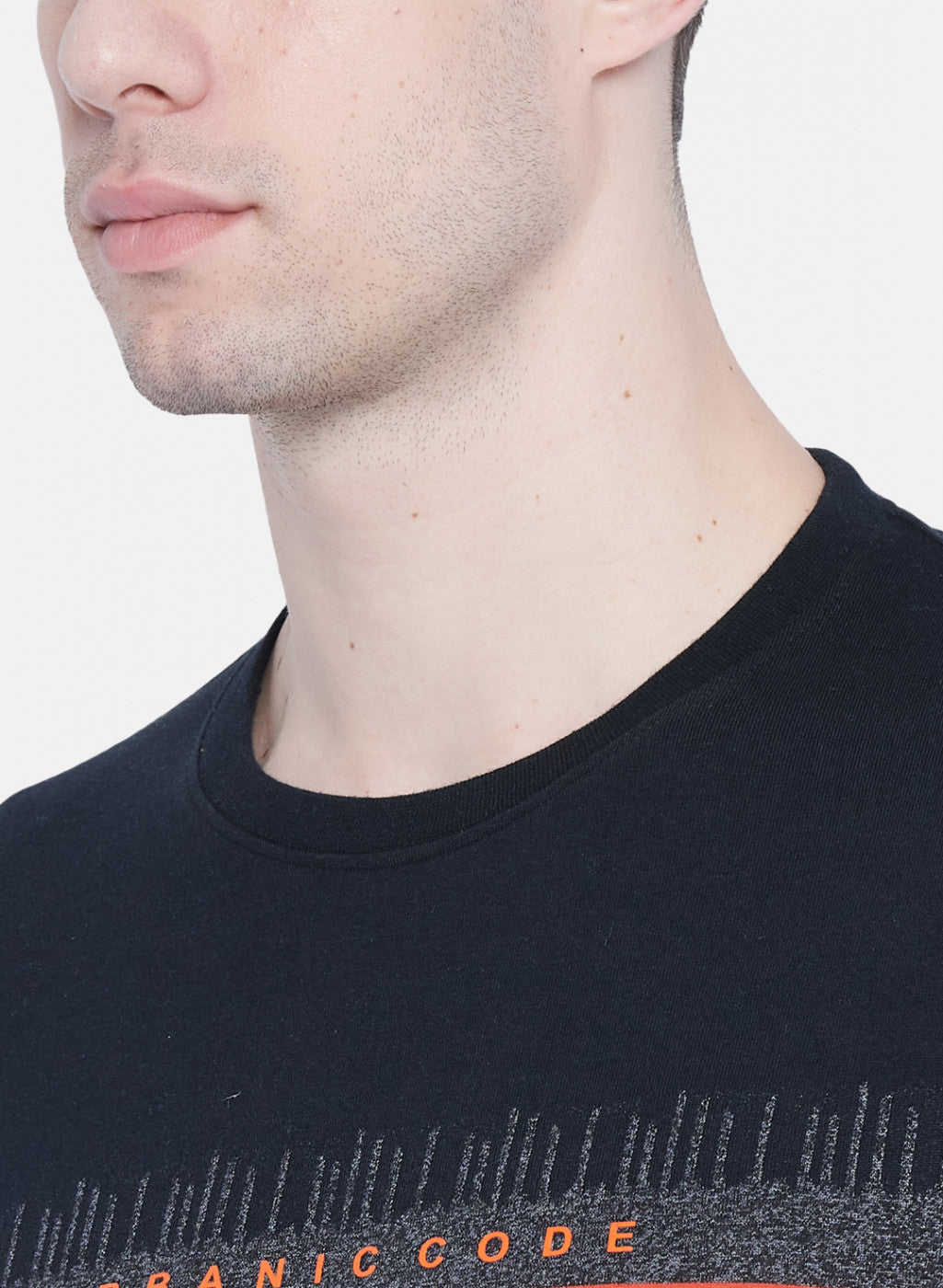 Mens Black Stripe T-Shirt