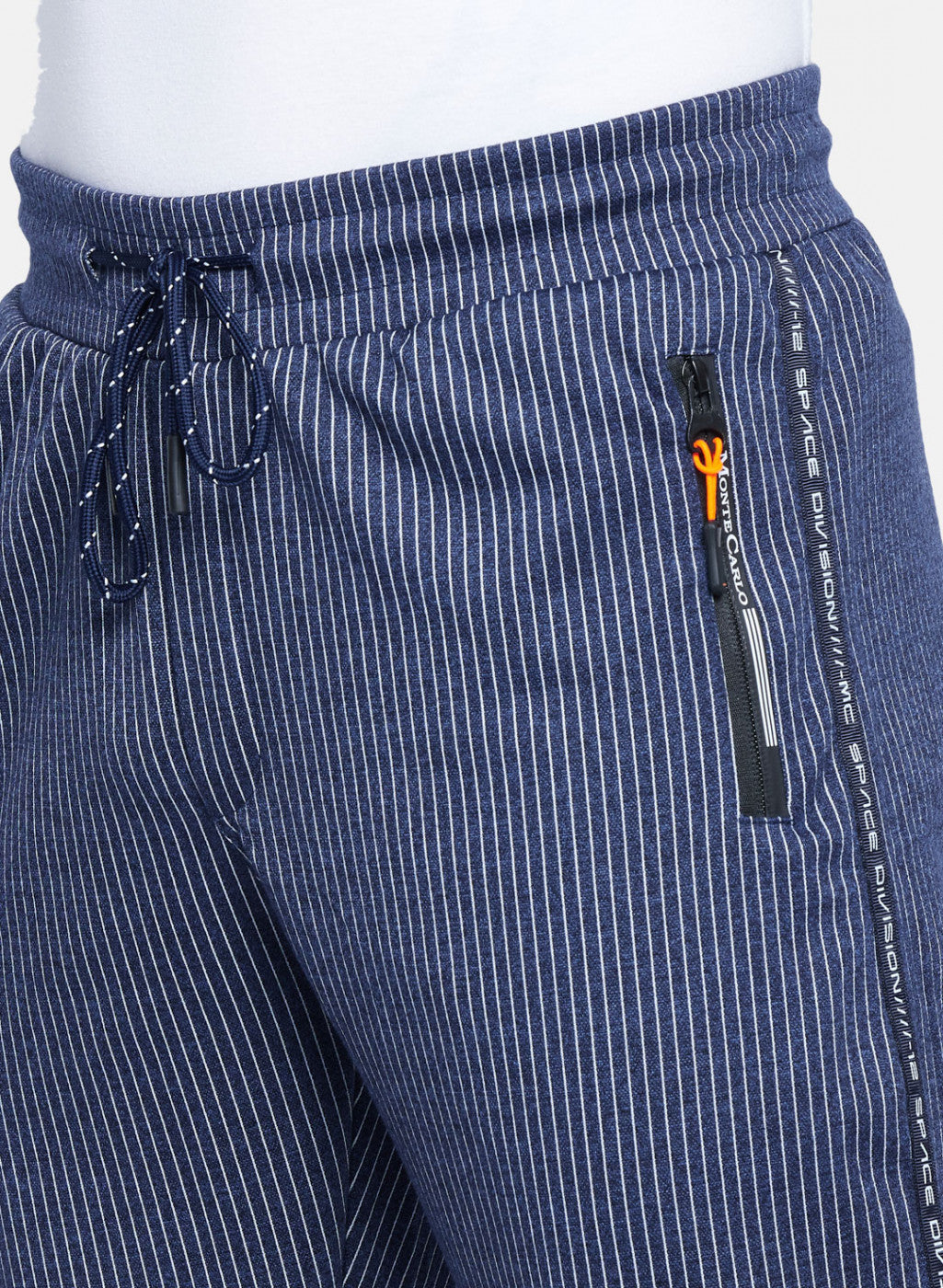 Mens Blue Stripe Lower