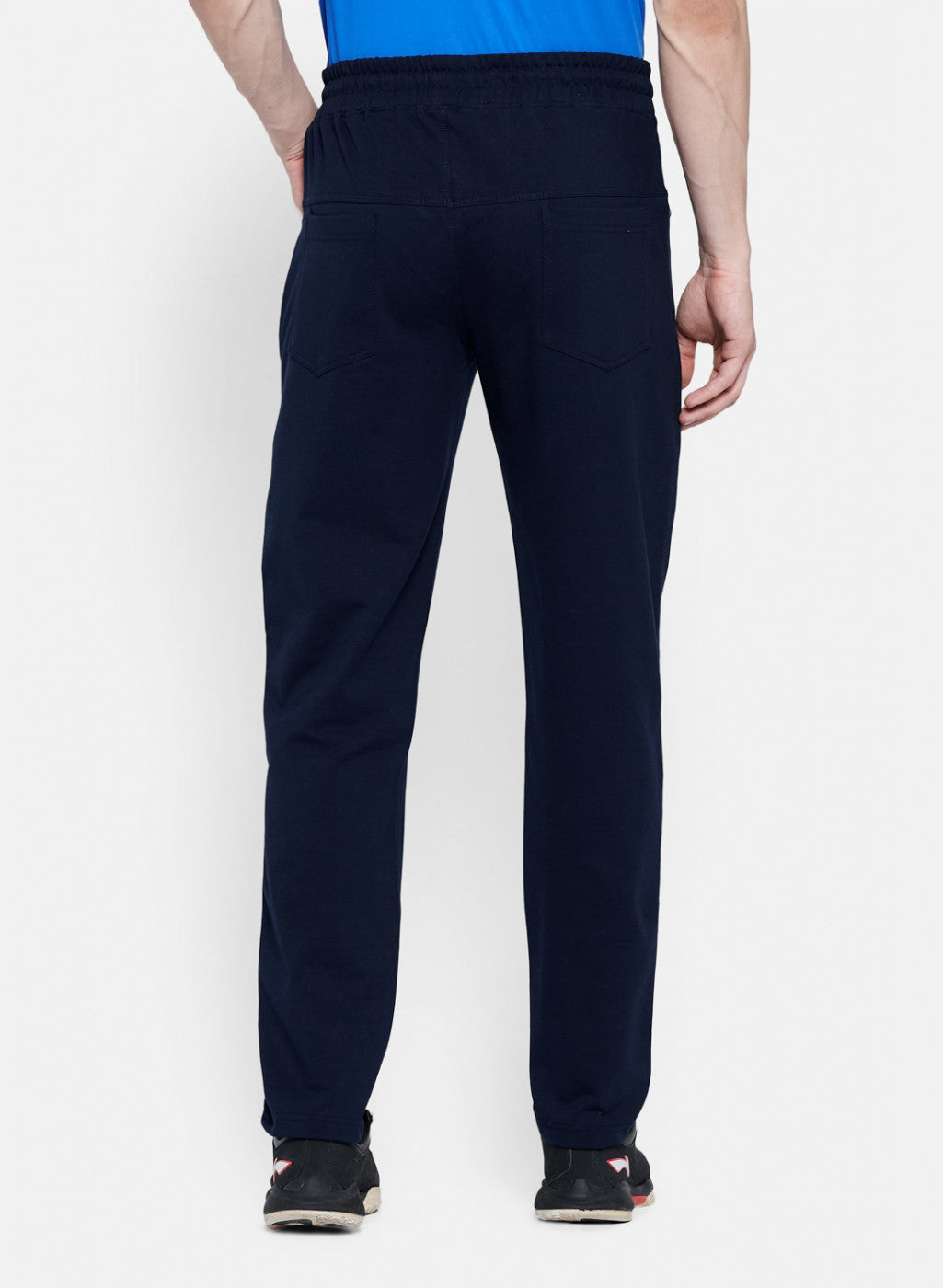 Mens Navy Blue Smart Fit Lower