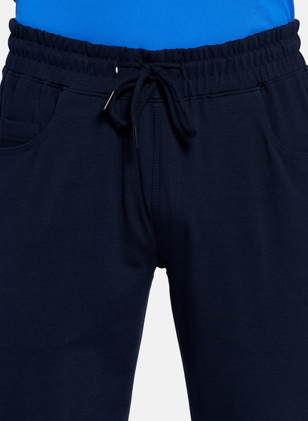 Mens Navy Blue Smart Fit Lower