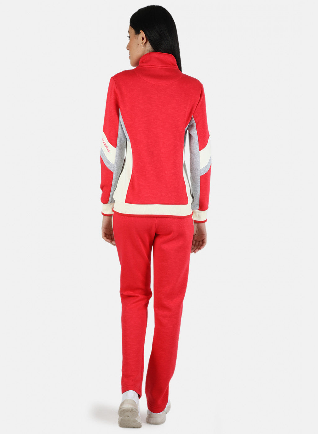 Women Pink Solid Tracksuit