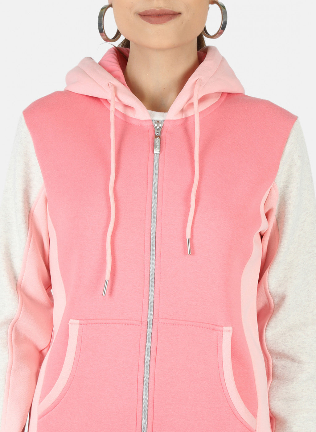 Women Pink Solid Tracksuit