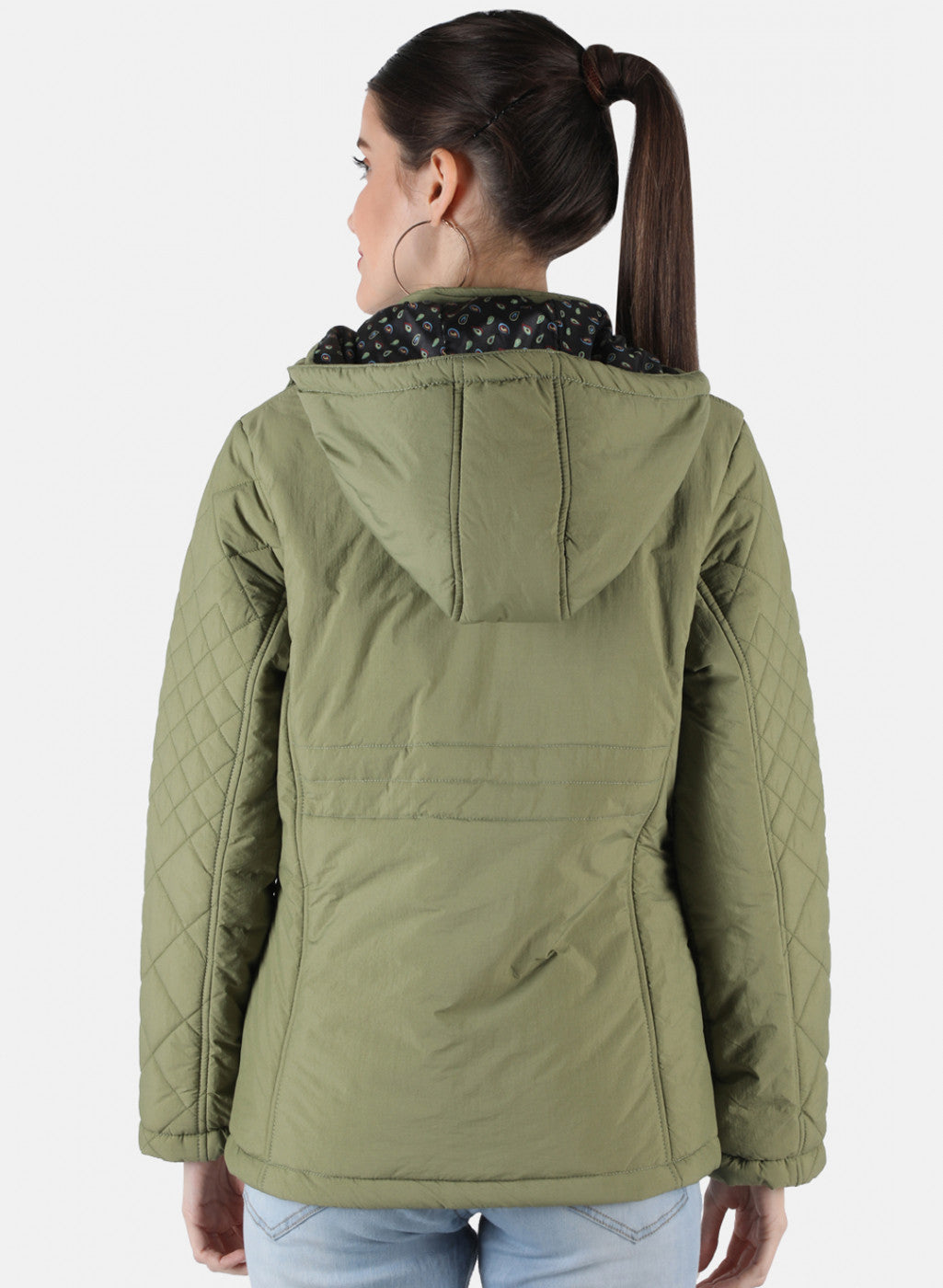 Buy U.S. Polo Assn. Green Casual Jacket for Women's Online @ Tata CLiQ