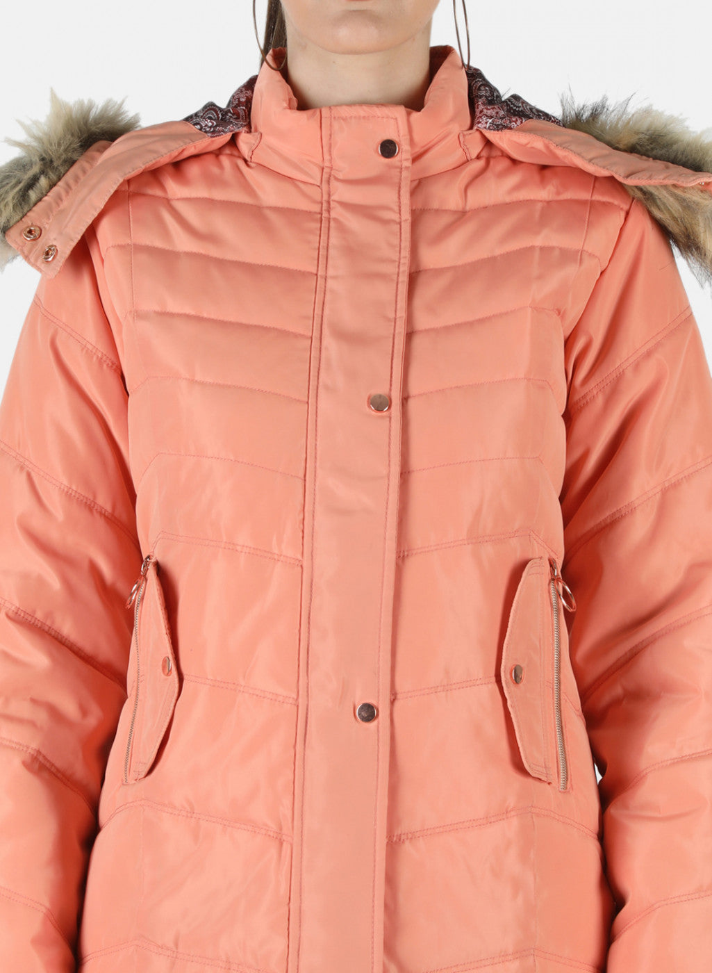 Women Pink Solid Jacket