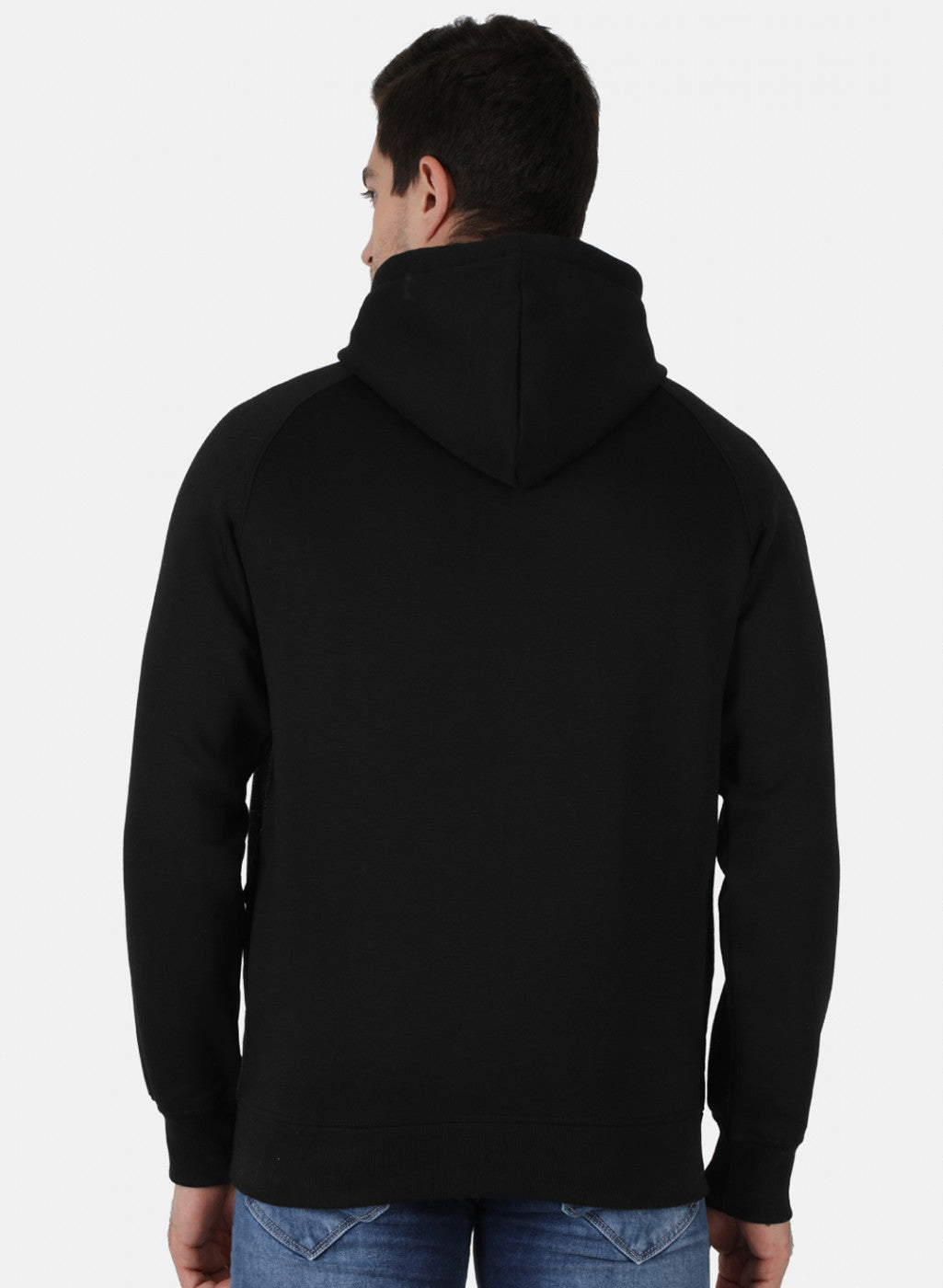 Men Black Printed Sweatshirt