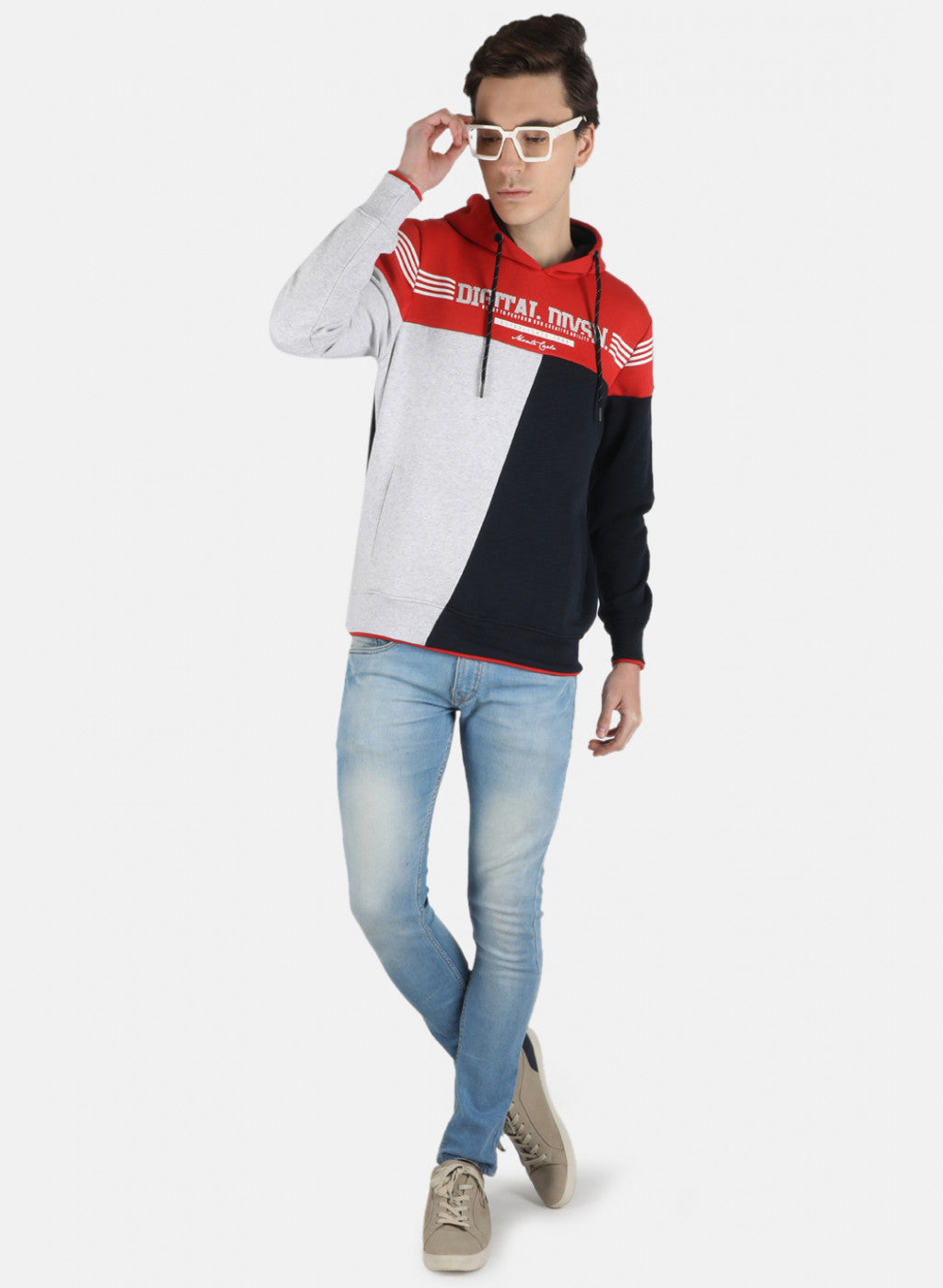 Men Multicolor Printed Sweatshirt