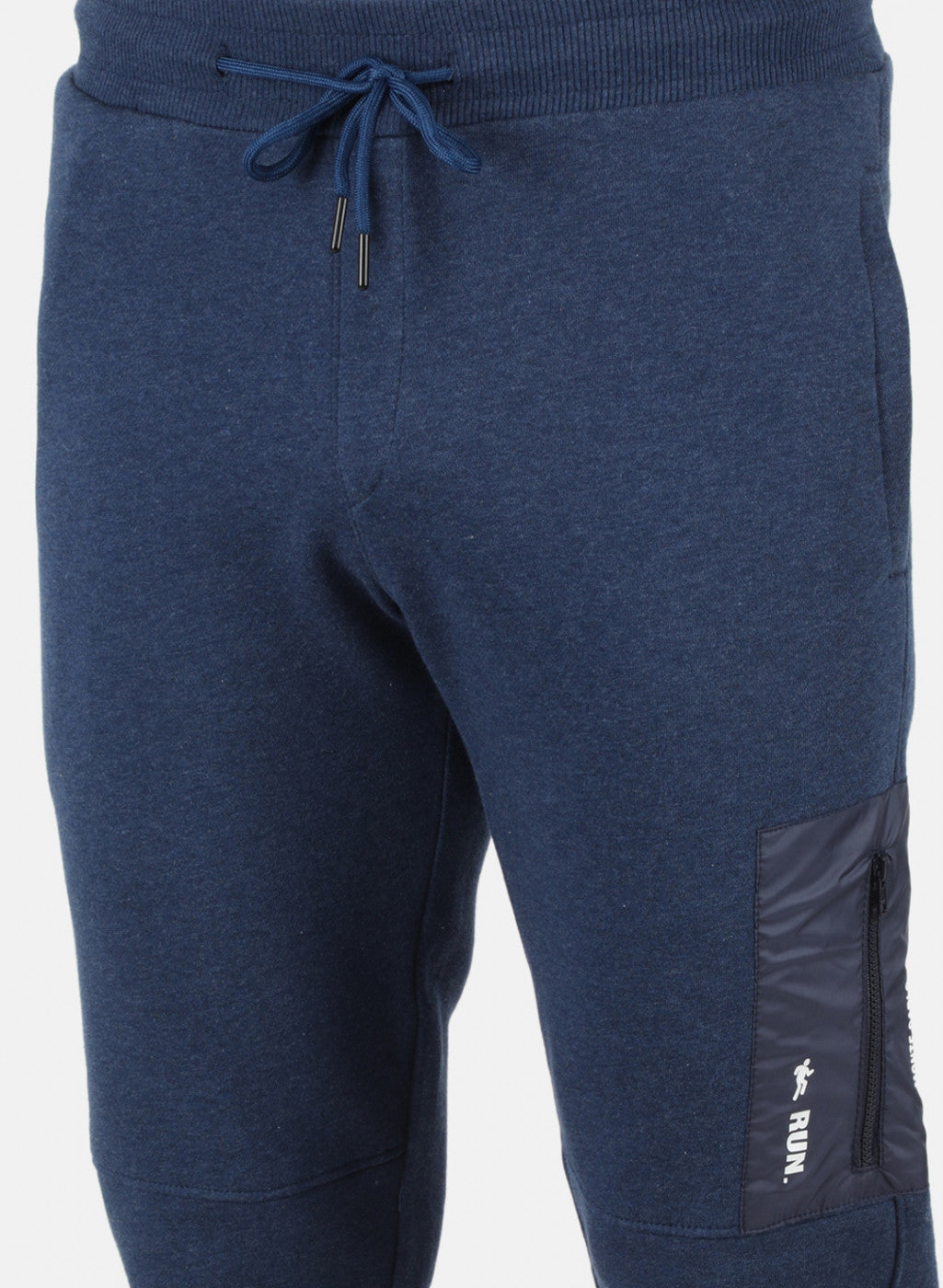 Men Blue Solid Winter Lower