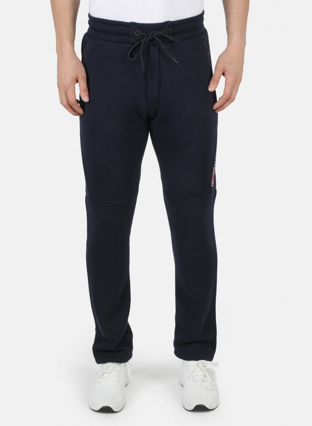 Men NAvy Blue Solid Winter Lower