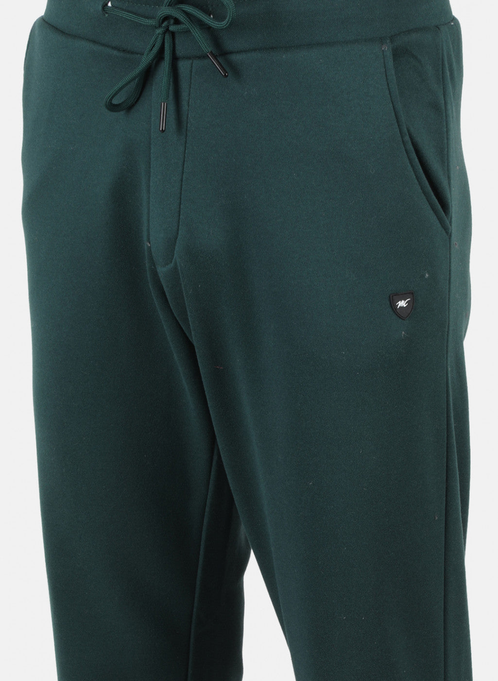 Men Green Solid Winter Lower