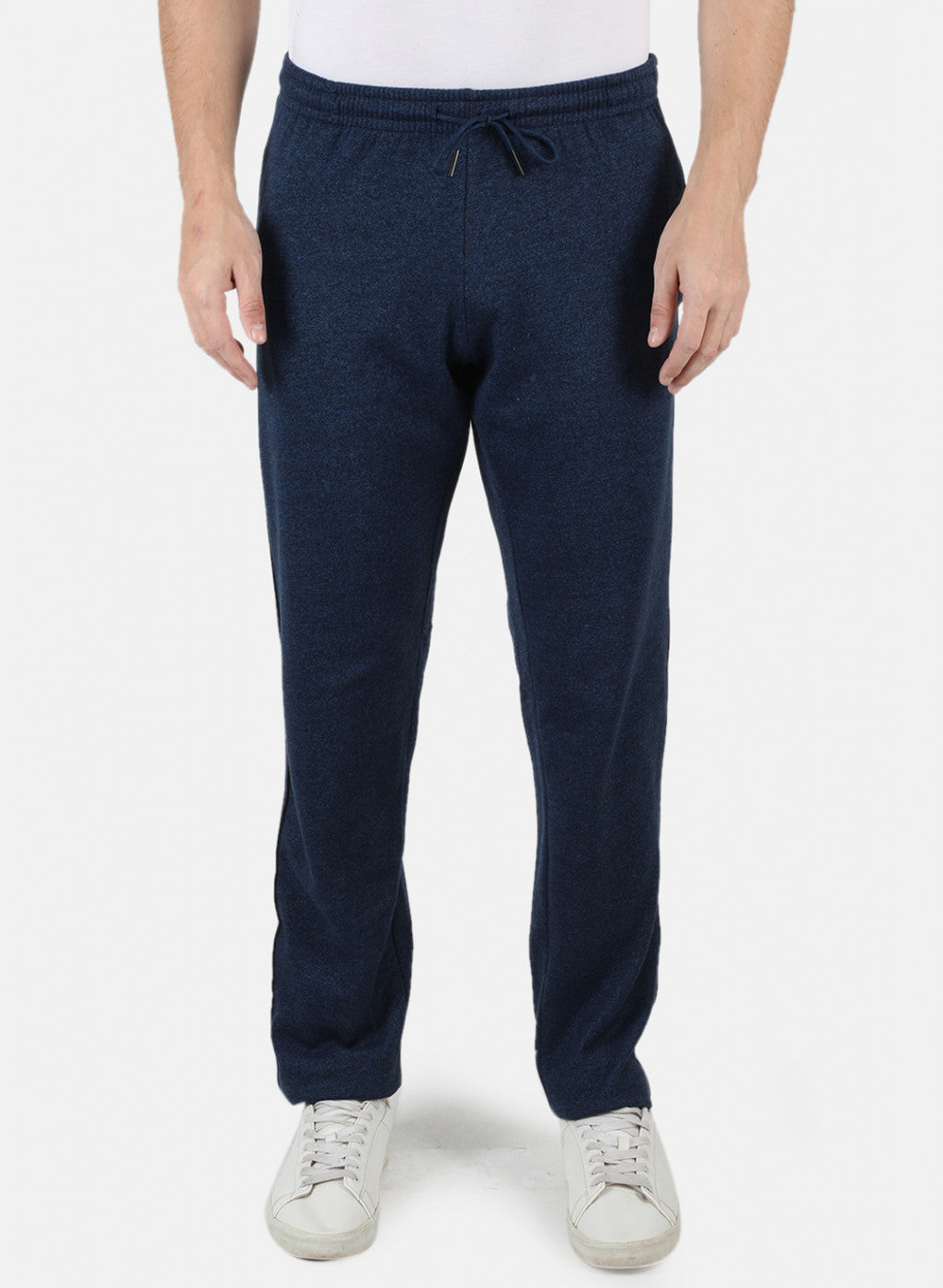 Men NAvy Blue Solid Winter Lower