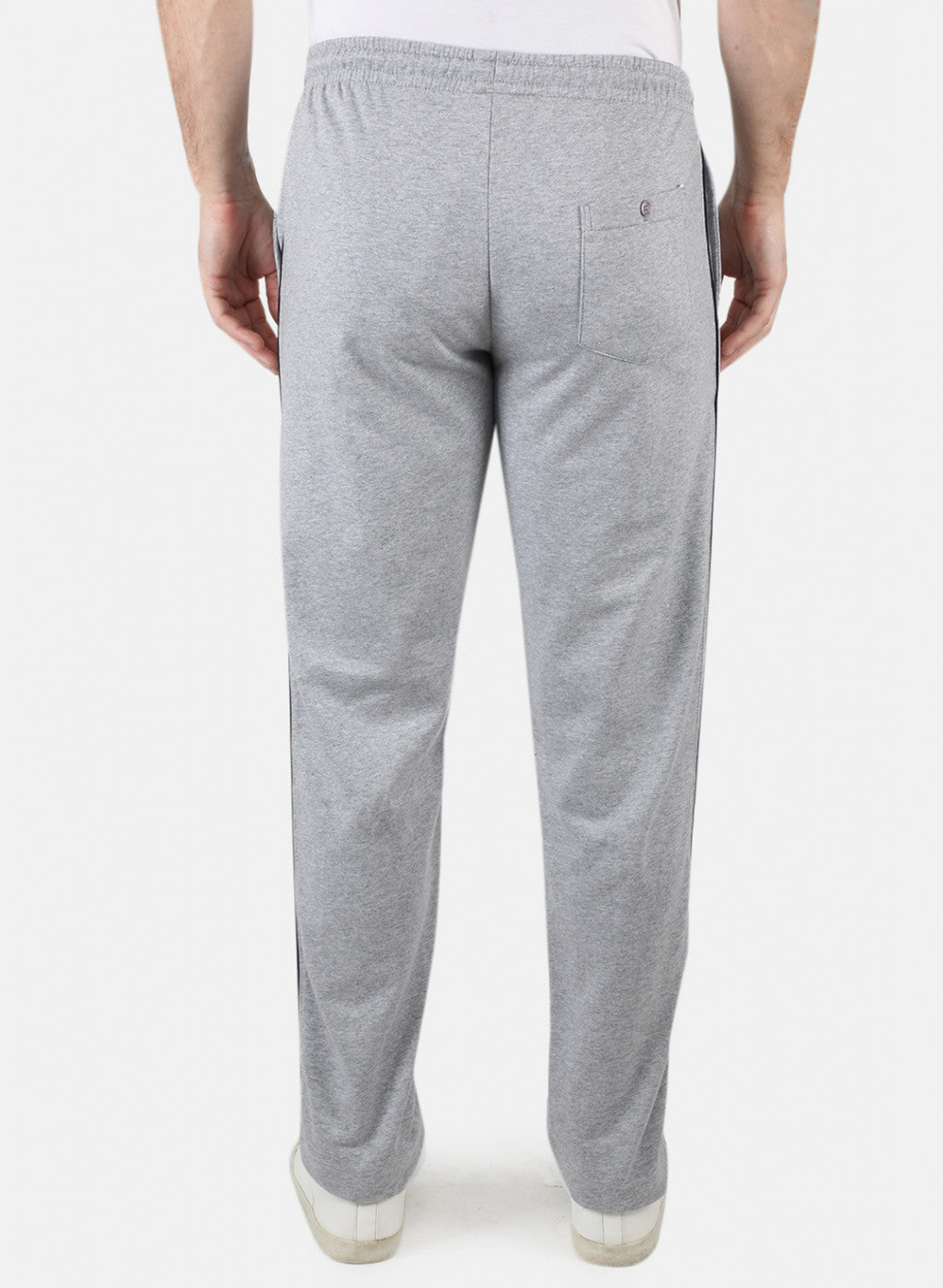 Men Grey Solid Winter Lower