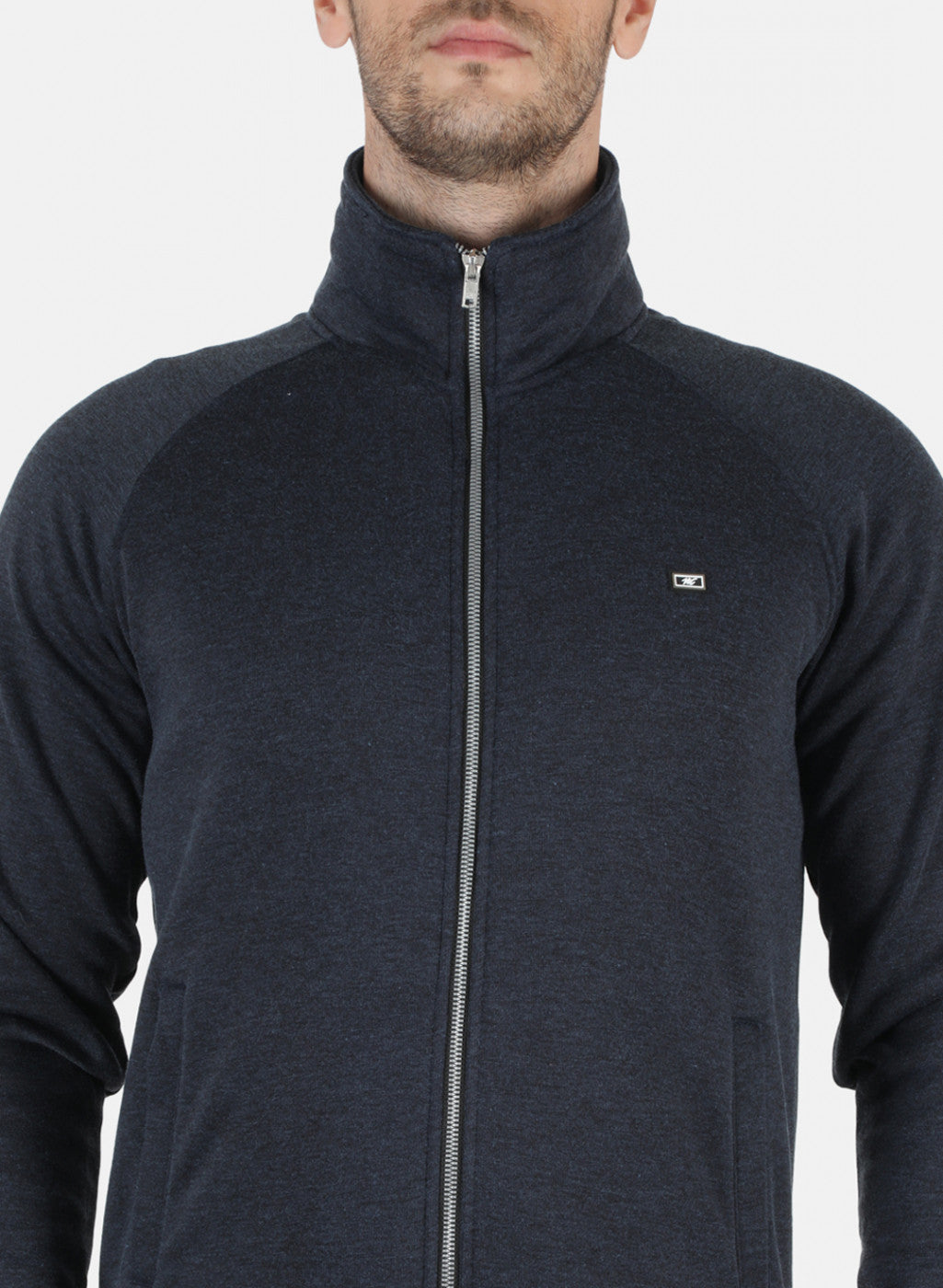 Men NAvy Blue Solid Tracksuit