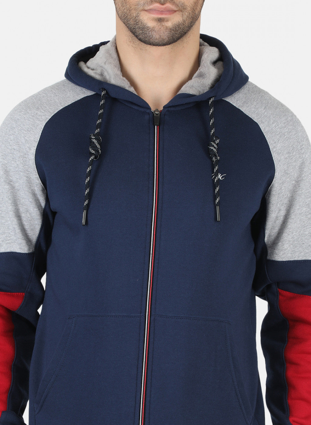 Men NAvy Blue Solid Tracksuit