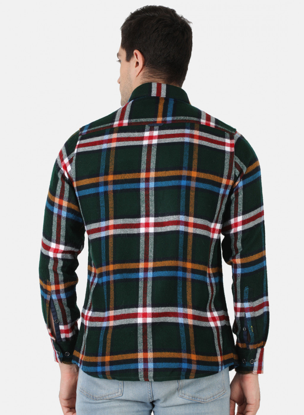 Men Multicolor Check Shirt