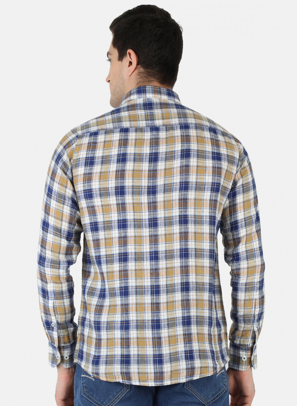 Men Multicolor Check Shirt