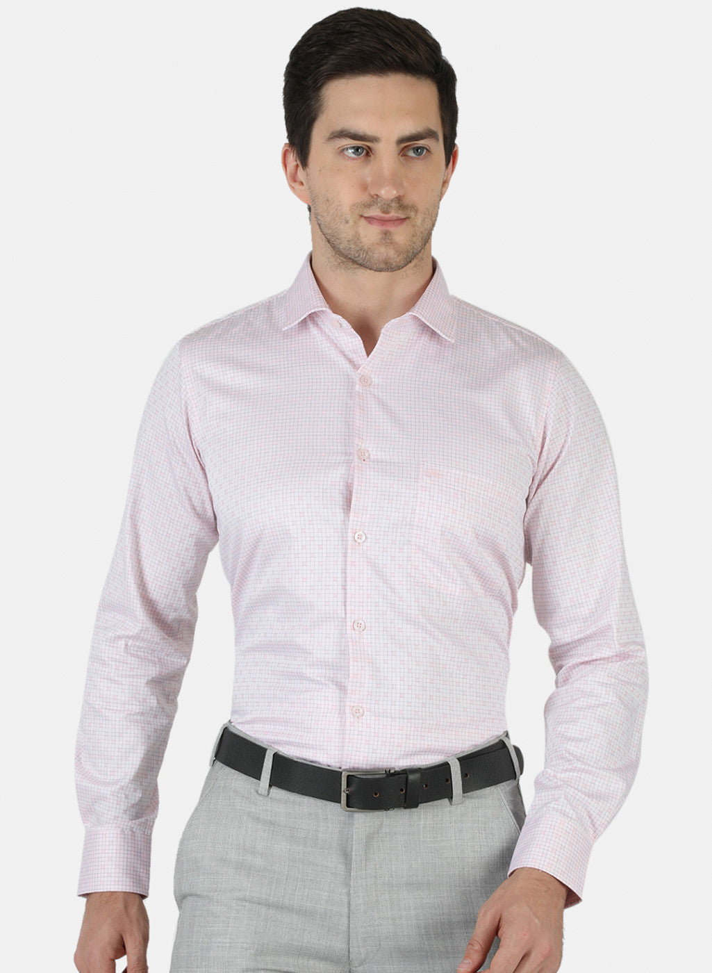 Men Pink Printed Shirt