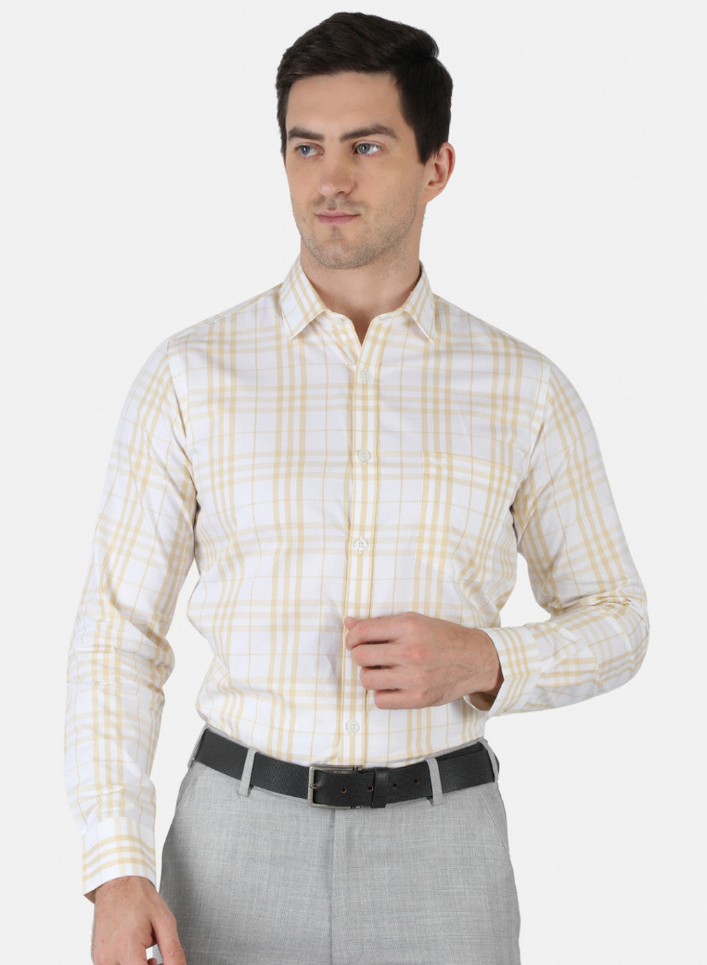 Men Multicolor Check Shirt