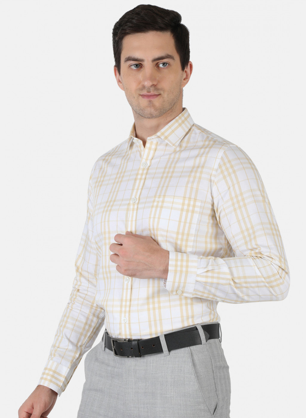 Men Multicolor Check Shirt