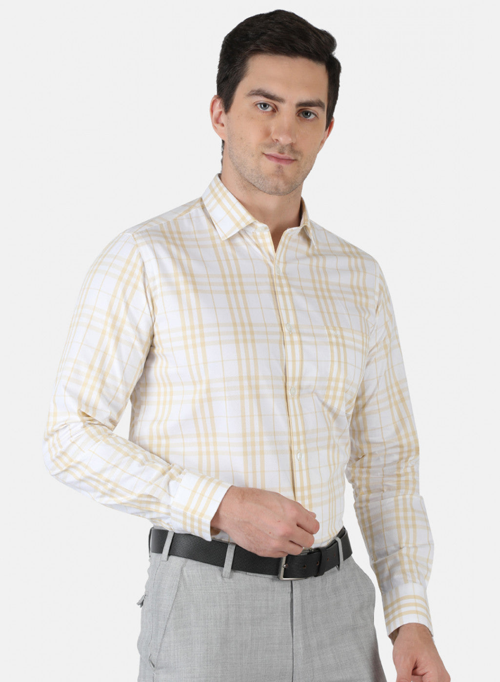 Men Multicolor Check Shirt