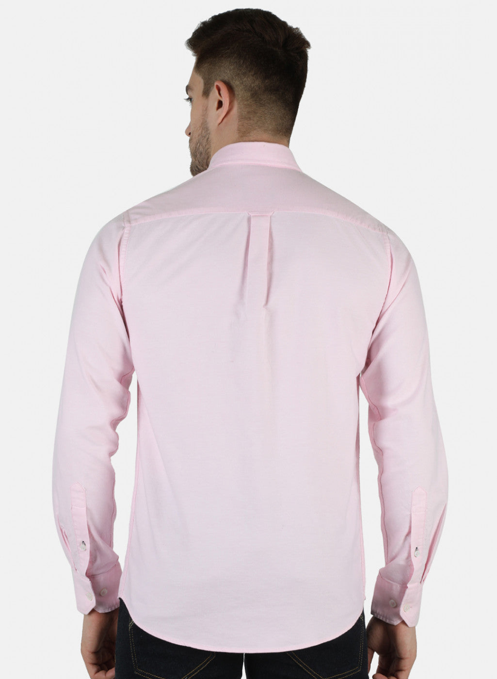 Men Pink Solid Shirt