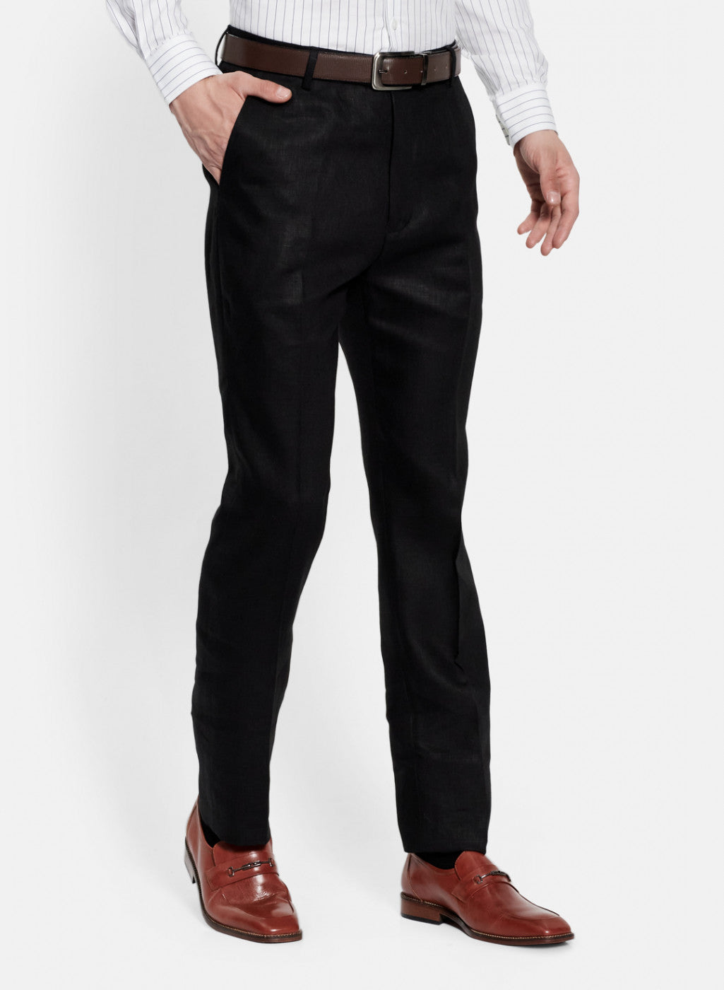 Mens Black Smart Fit Trouser