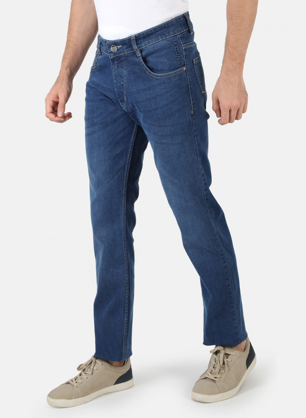 Men Blue Regular Fit Denim