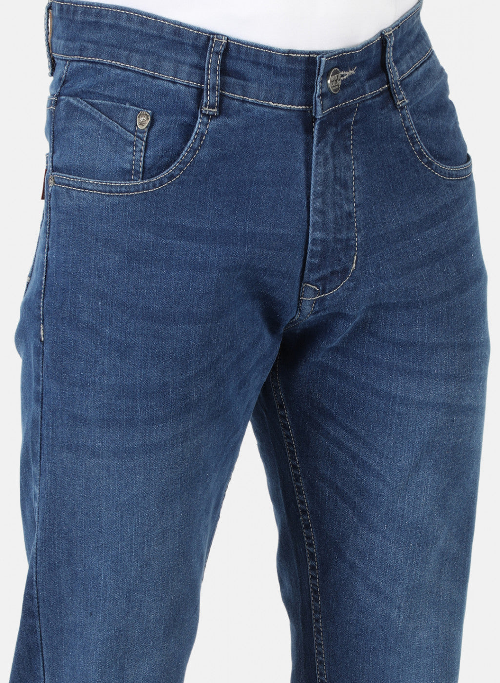 Men Blue Regular Fit Denim