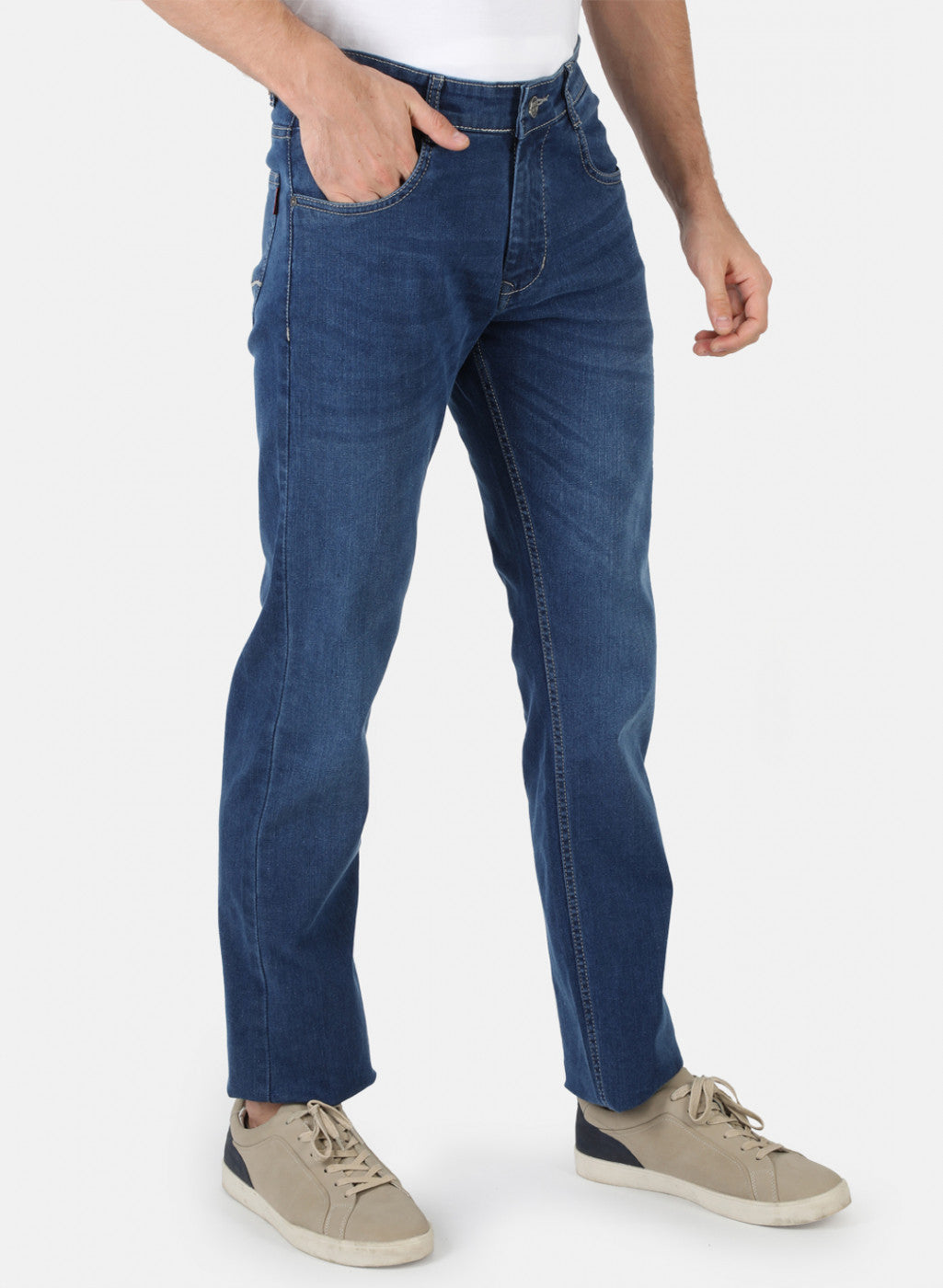 Men Blue Regular Fit Denim