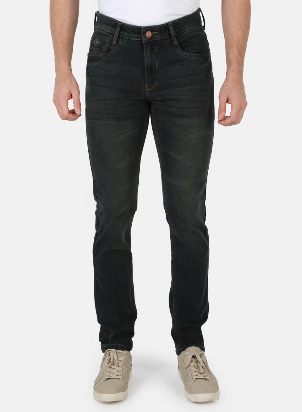 Men Blue Narrow Fit Denim