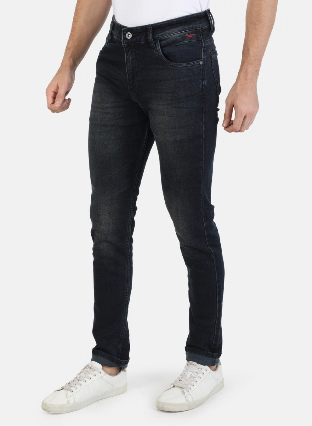 Men Grey Skinny Fit Denim