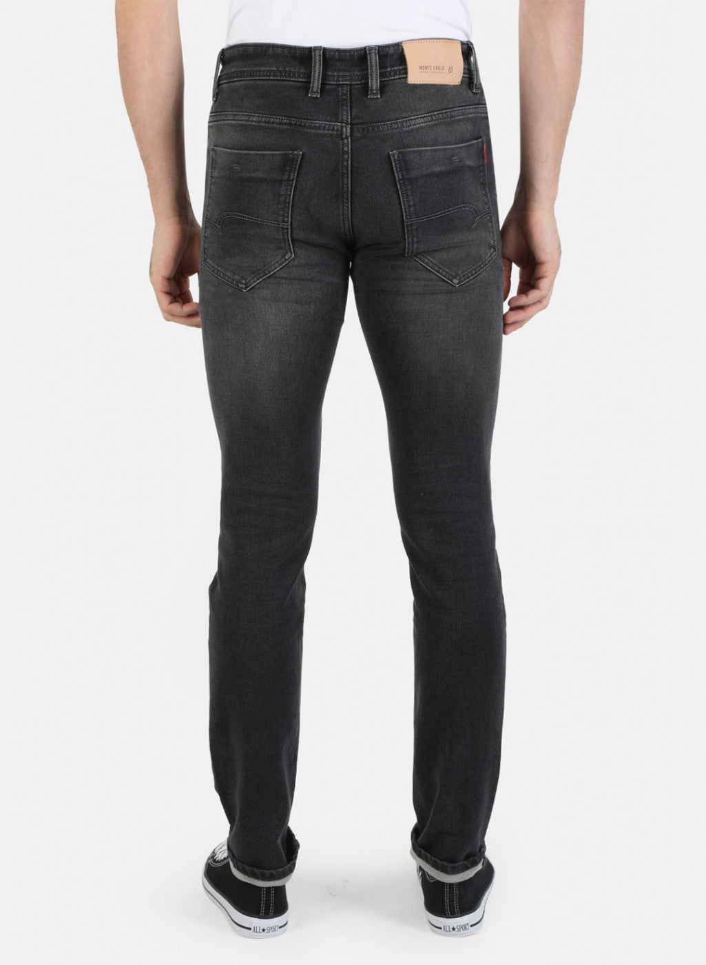 Men Grey Skinny Fit Denim