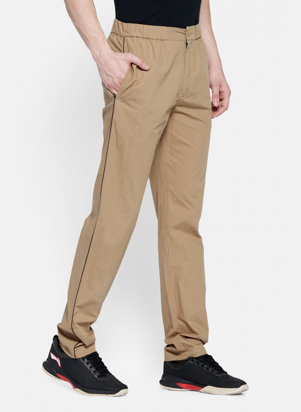 Mens Khaki Smart Fit Lower