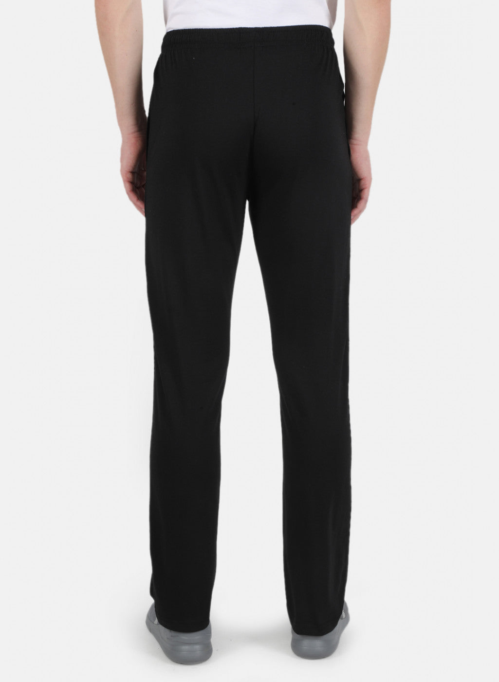 Men Black Plain Lower