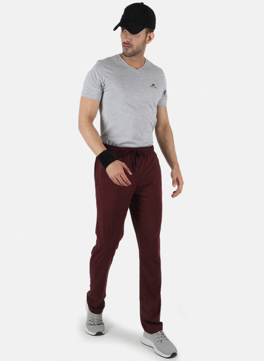 Men Maroon Regular Fit Lower