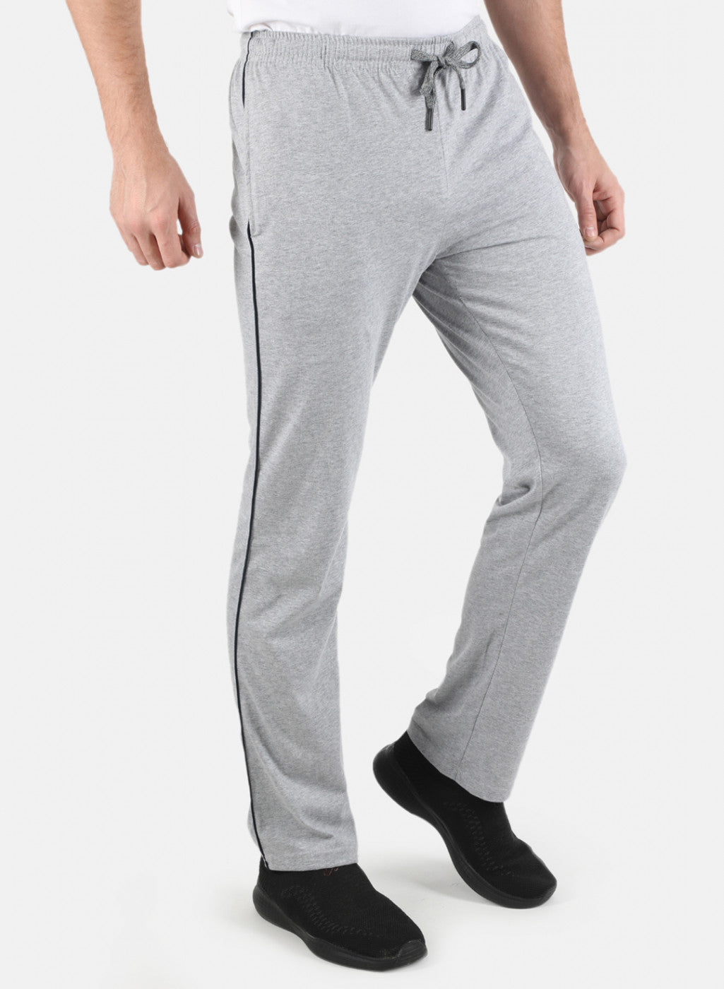 Men Grey Regular Fit Lower