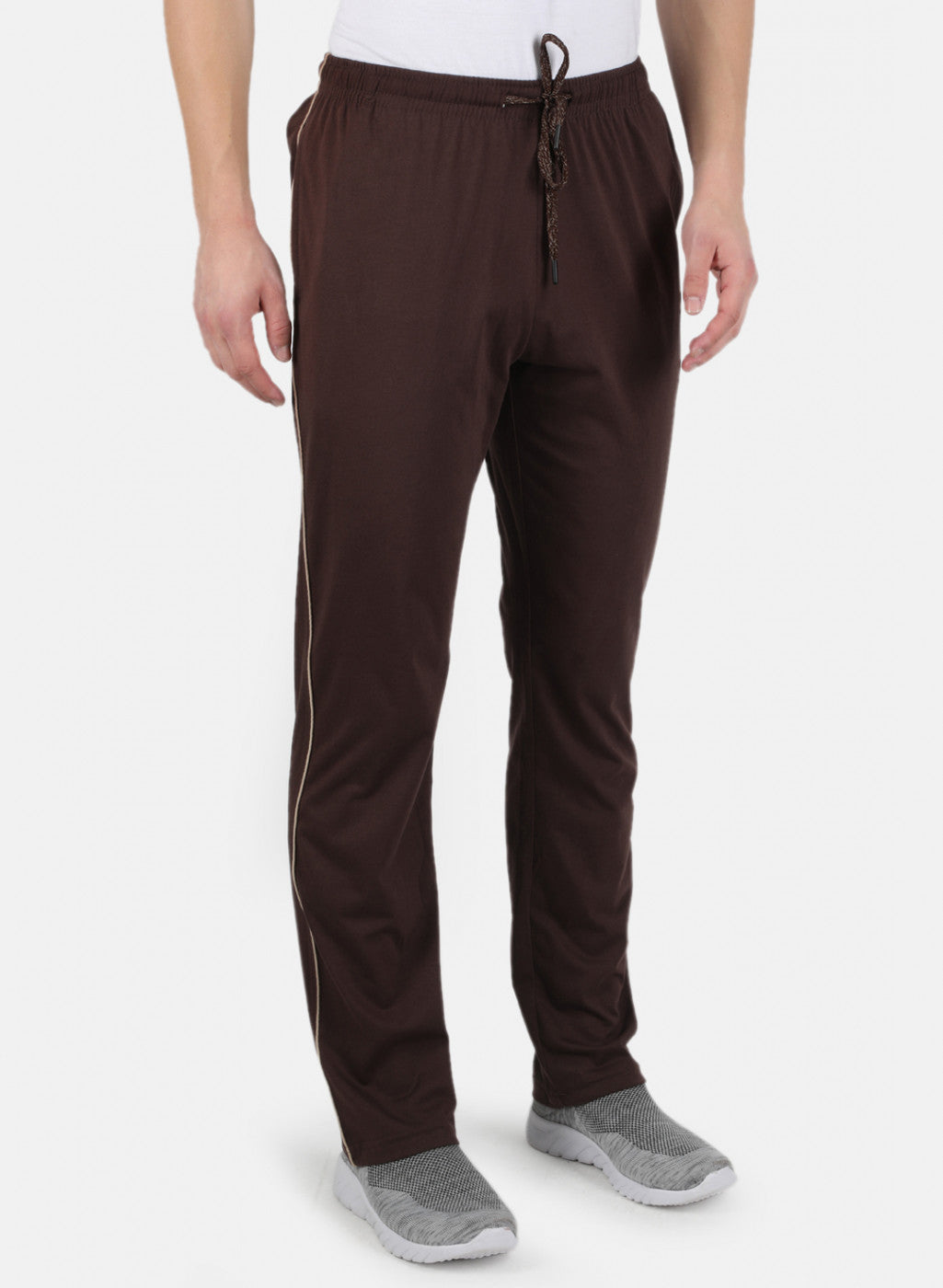 Men Brown Plain Lower