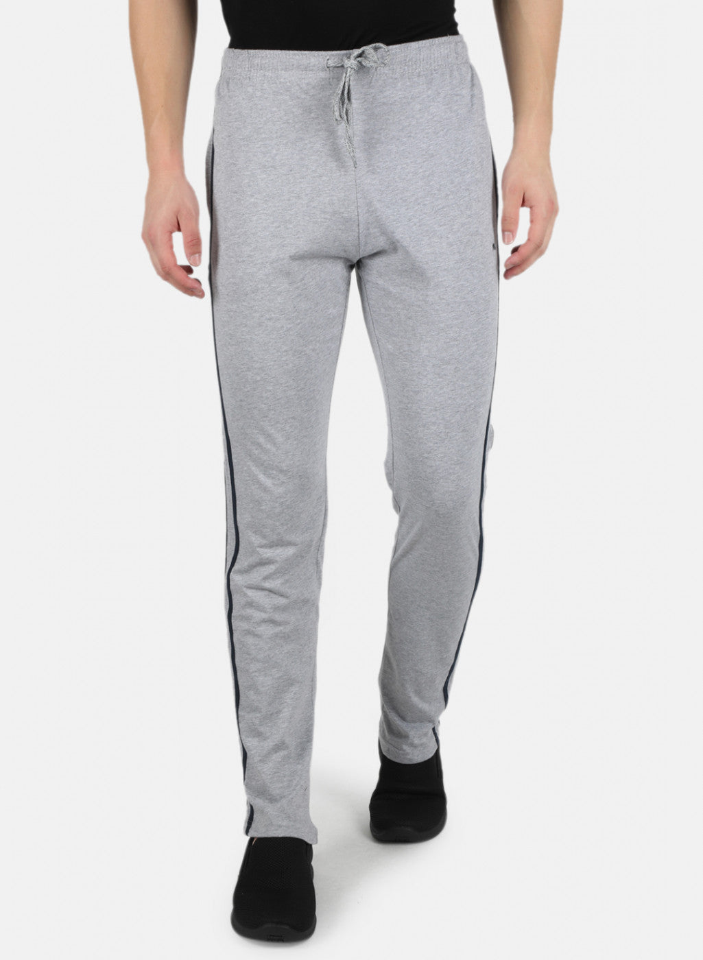 Men Grey Plain Lower