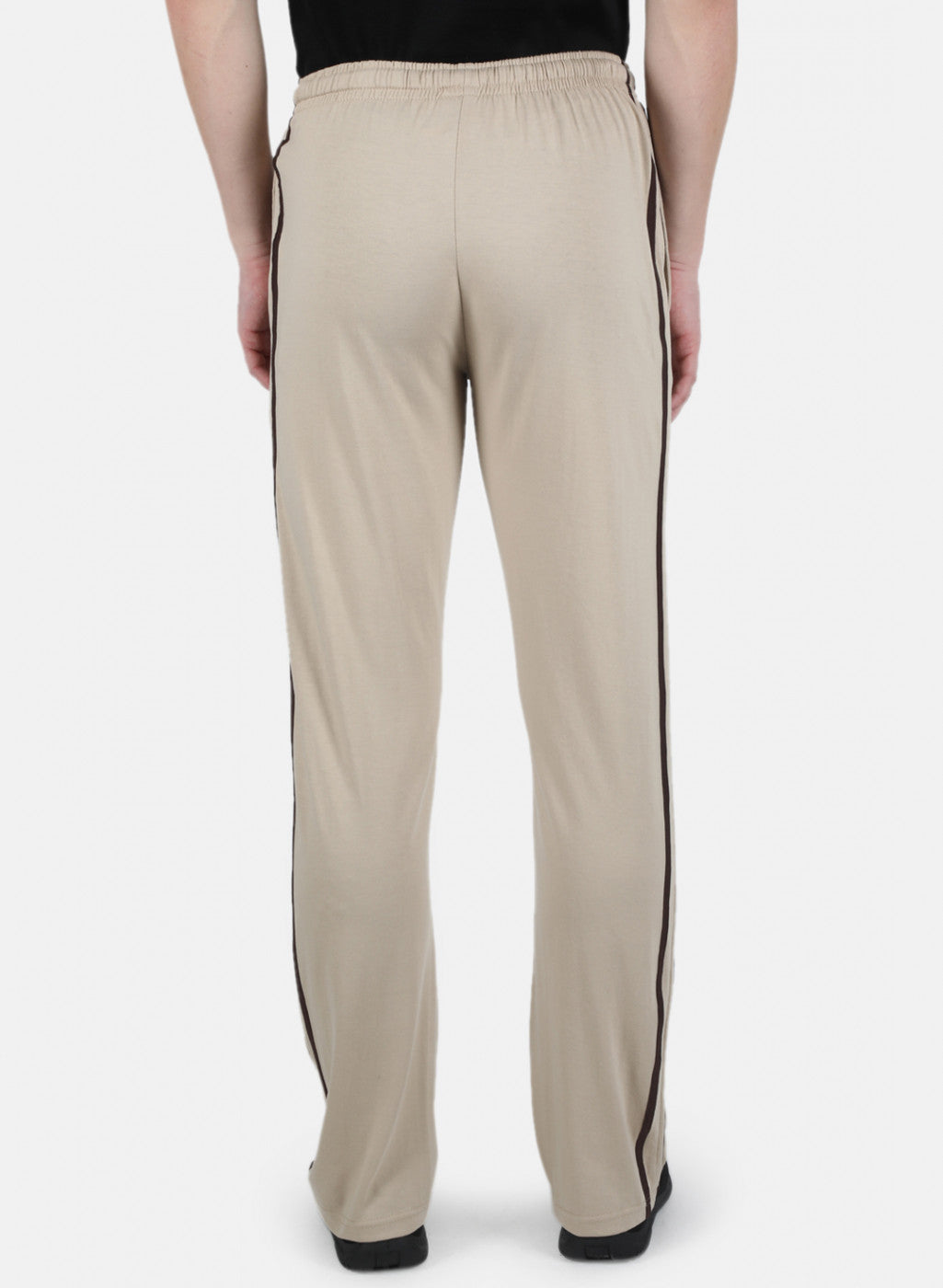 Men Beige Plain Lower