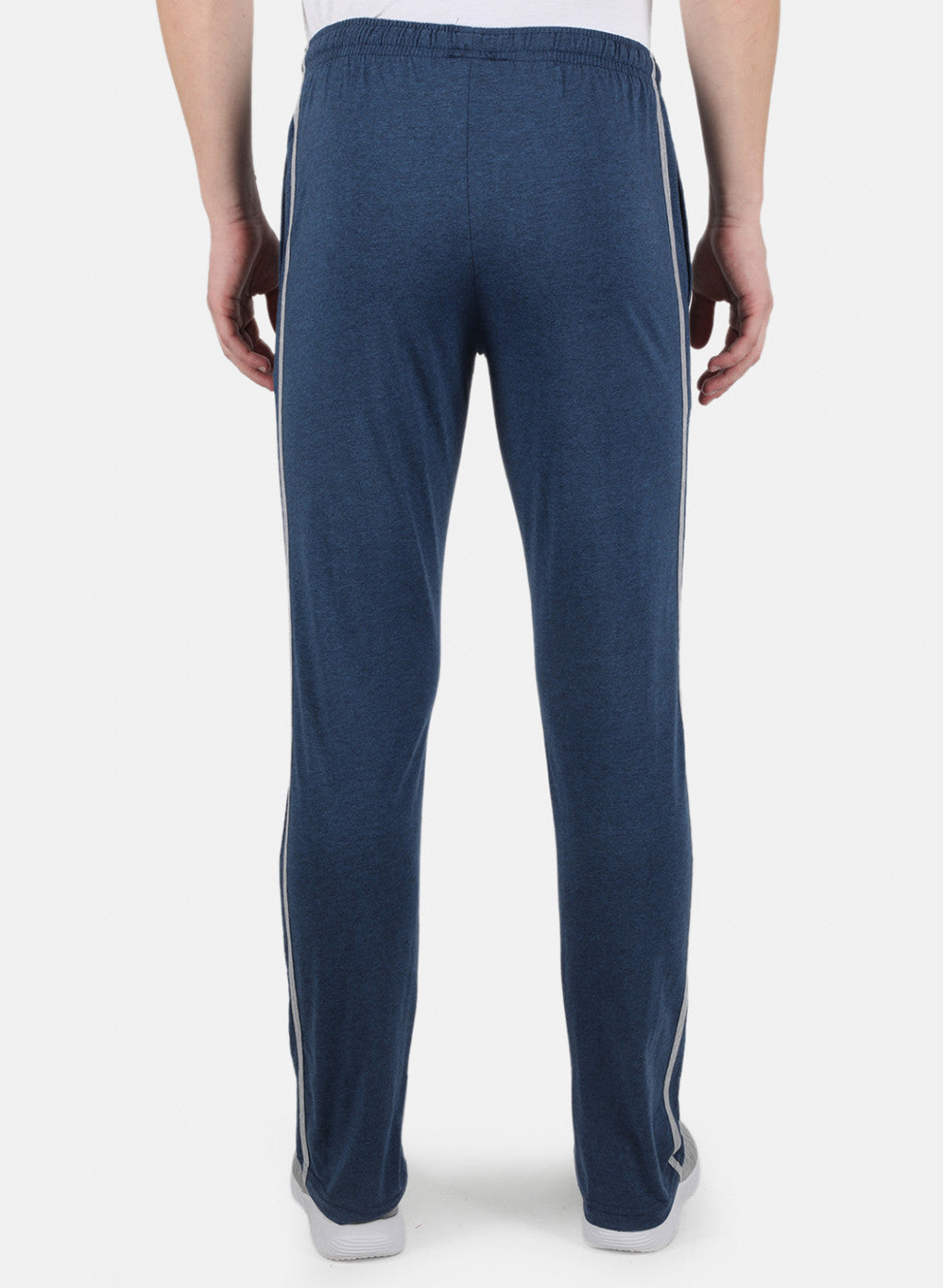 Men Blue Plain Lower