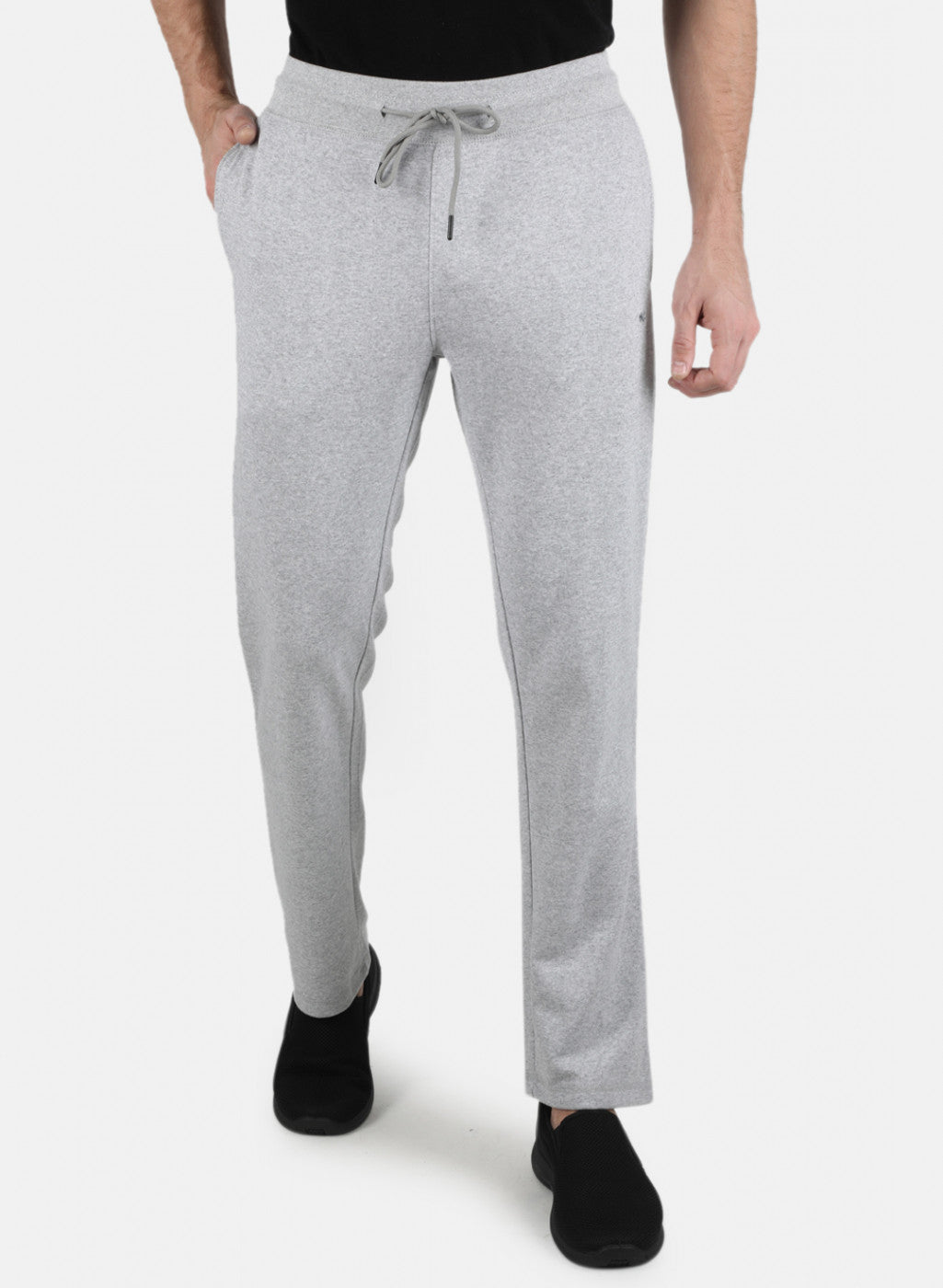 Men Grey Plain Lower