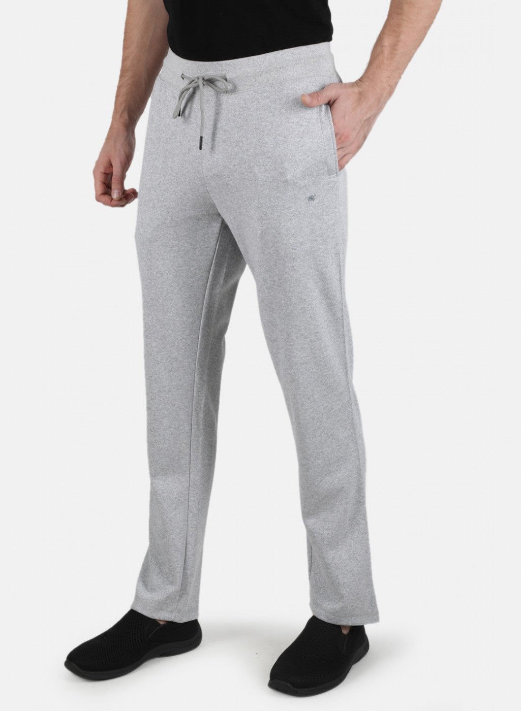 Men Grey Plain Lower