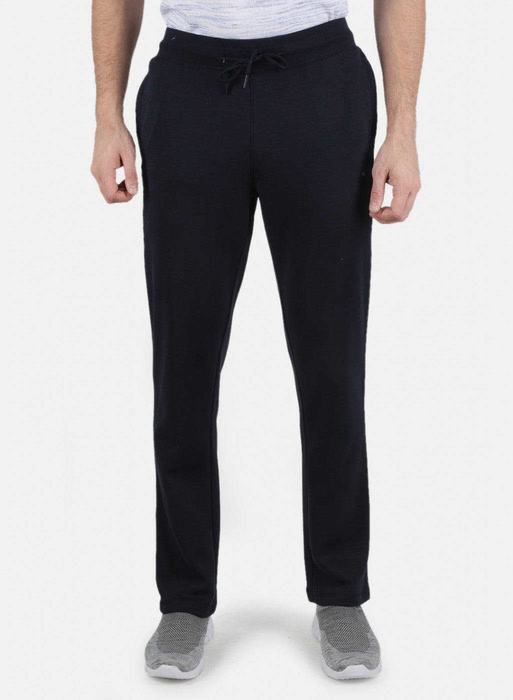 Men NAvy Blue Plain Lower