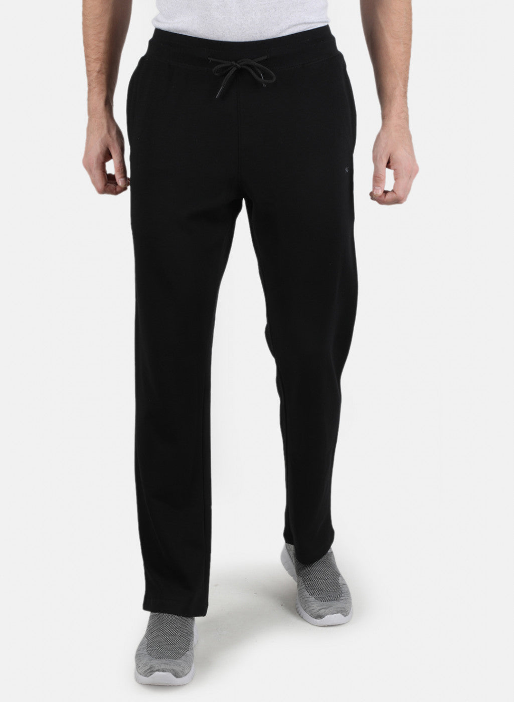 Men Black Plain Lower