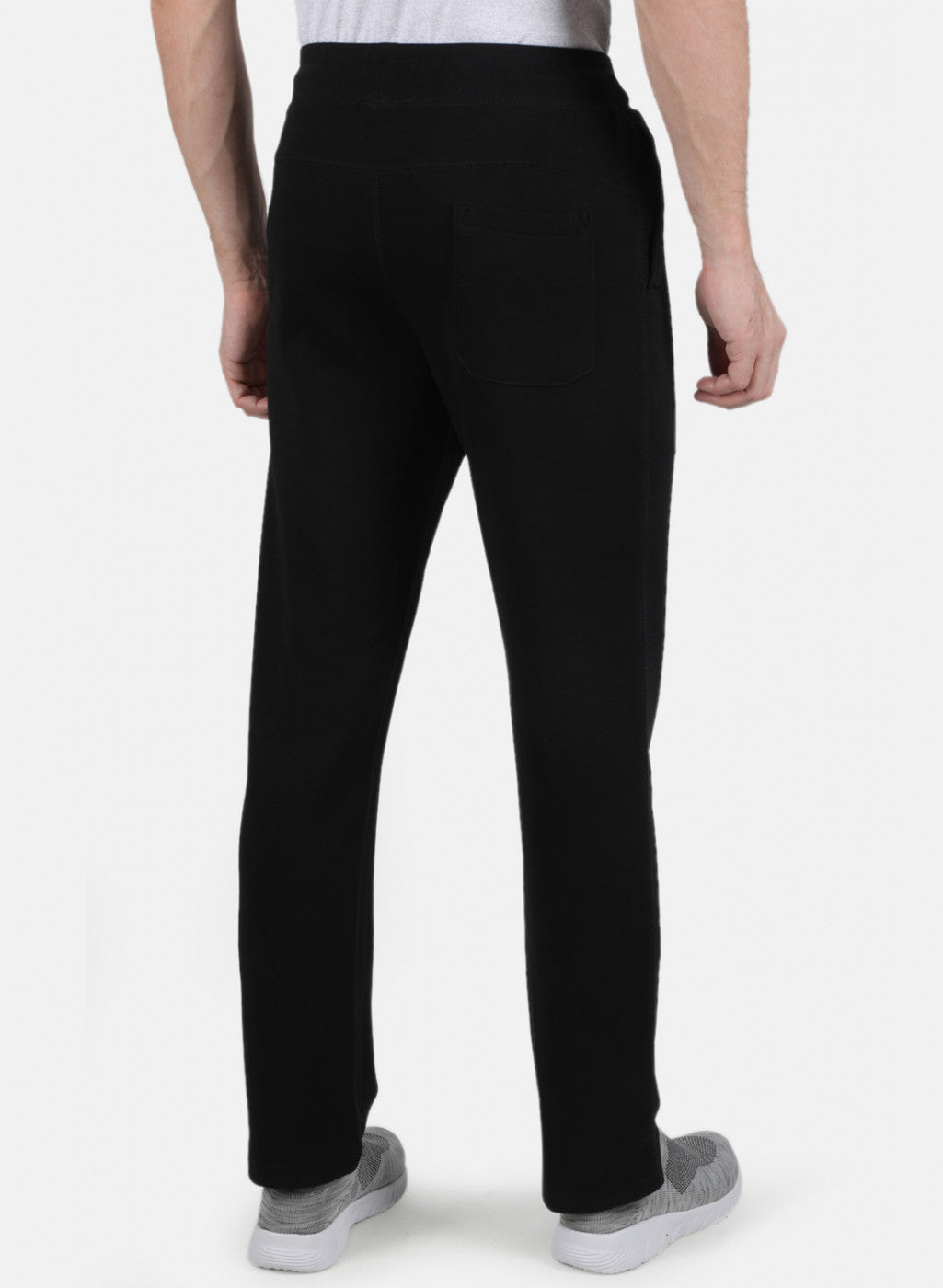 Men Black Plain Lower